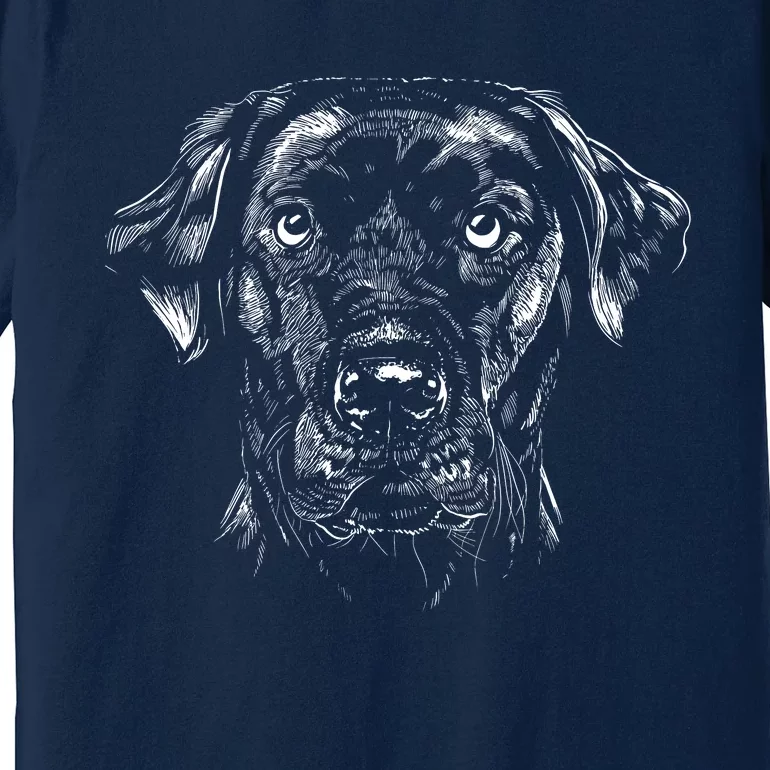 Labrador Retriever Dog Premium T-Shirt