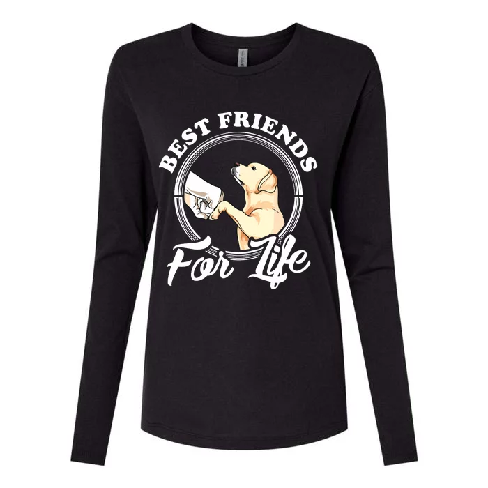 Labrador Retriever Design Funny Labrador Lovers Womens Cotton Relaxed Long Sleeve T-Shirt