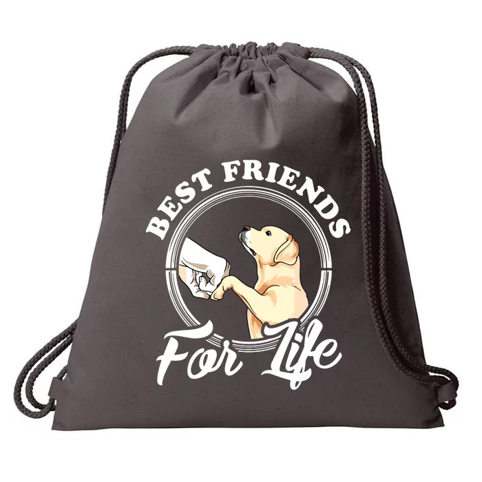 Labrador Retriever Design Funny Labrador Lovers Drawstring Bag