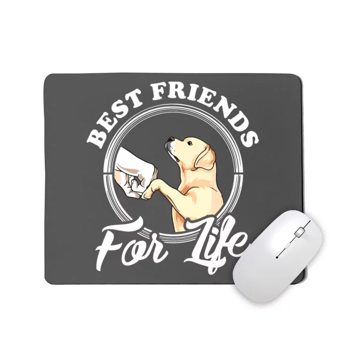 Labrador Retriever Design Funny Labrador Lovers Mousepad