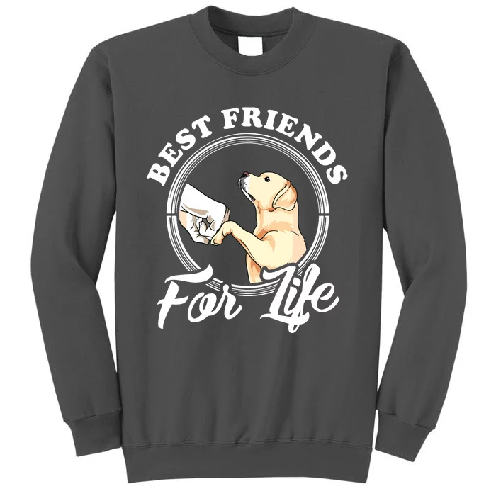 Labrador Retriever Design Funny Labrador Lovers Tall Sweatshirt