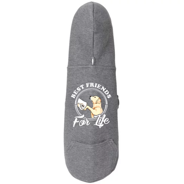 Labrador Retriever Design Funny Labrador Lovers Doggie 3-End Fleece Hoodie