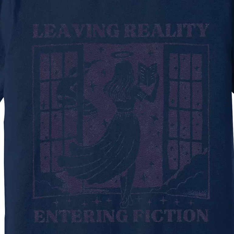 Leaving Reality Entering Fiction Premium T-Shirt