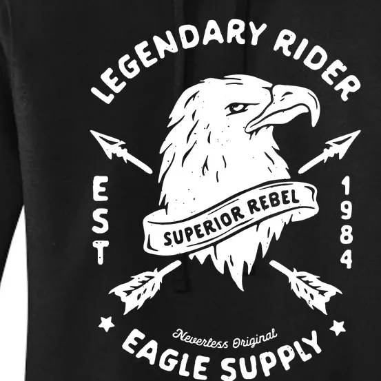 Legendary Rider Eagle Supply Women's Pullover Hoodie