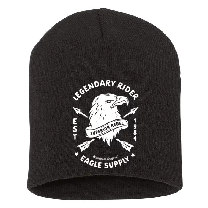 Legendary Rider Eagle Supply Short Acrylic Beanie