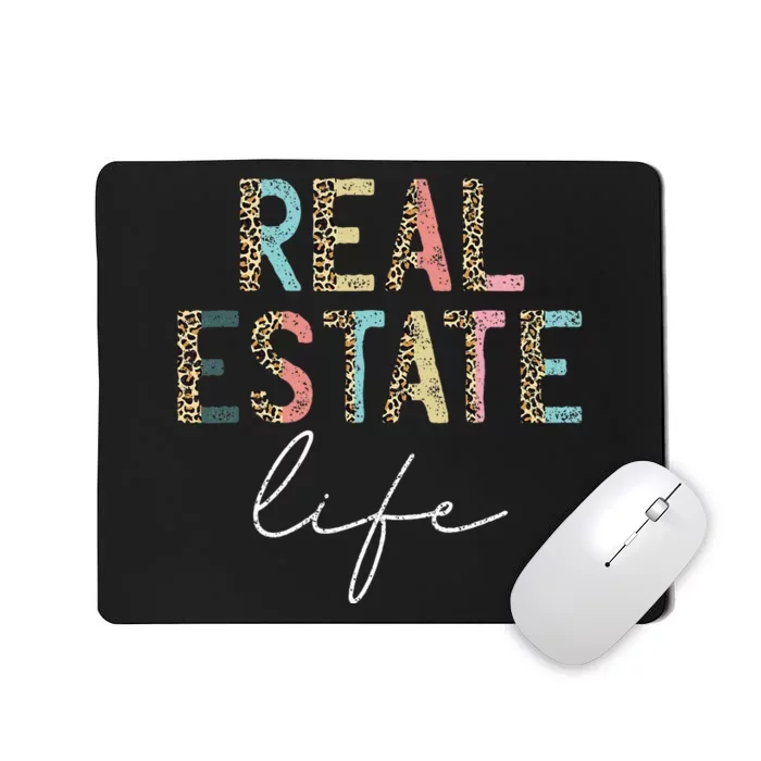 Leopard Real Estate Life Agent Realtor Investor Home Broker Mousepad