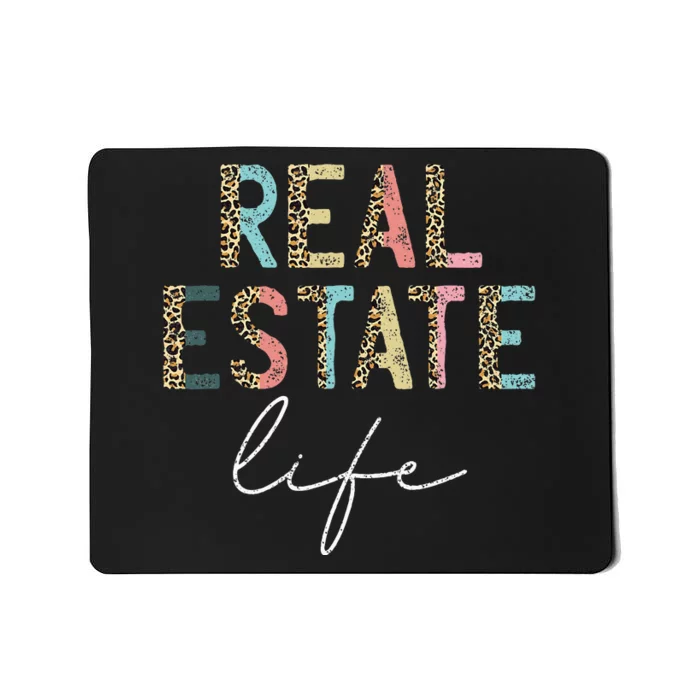 Leopard Real Estate Life Agent Realtor Investor Home Broker Mousepad