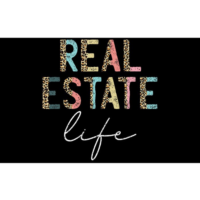 Leopard Real Estate Life Agent Realtor Investor Home Broker Bumper Sticker