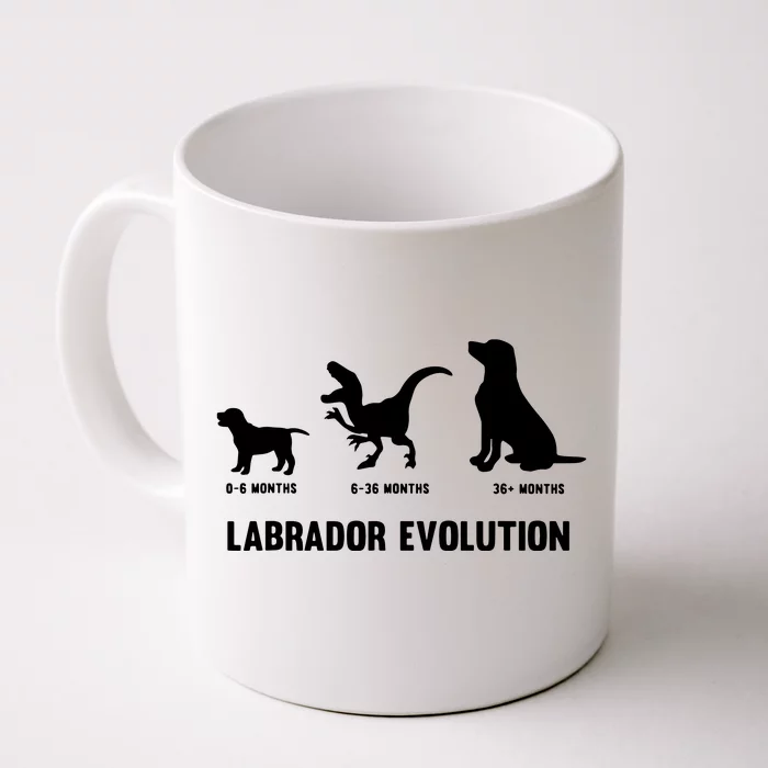 Labrador Retriever Evolution Design For A Labrador Owner Front & Back Coffee Mug