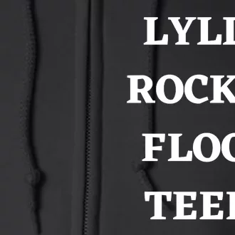 LYLLA ROCKET FLOOR TEEFS Full Zip Hoodie