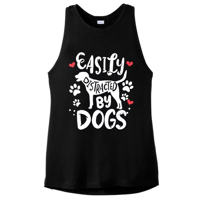 Labrador Retriever Funny Ladies Tri-Blend Wicking Tank