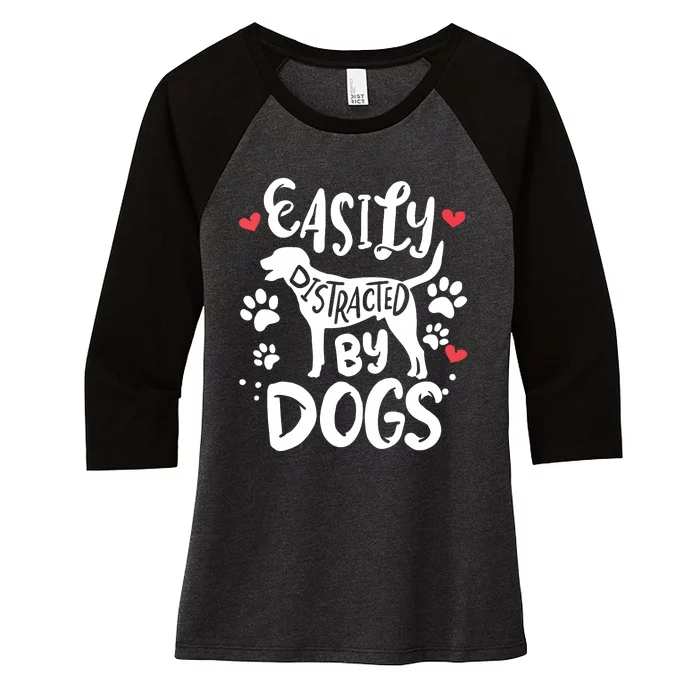 Labrador Retriever Funny Women's Tri-Blend 3/4-Sleeve Raglan Shirt