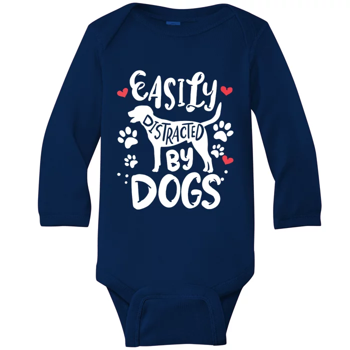 Labrador Retriever Funny Baby Long Sleeve Bodysuit