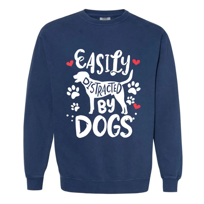 Labrador Retriever Funny Garment-Dyed Sweatshirt