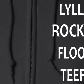 LYLLA ROCKET FLOOR TEEFS Full Zip Hoodie