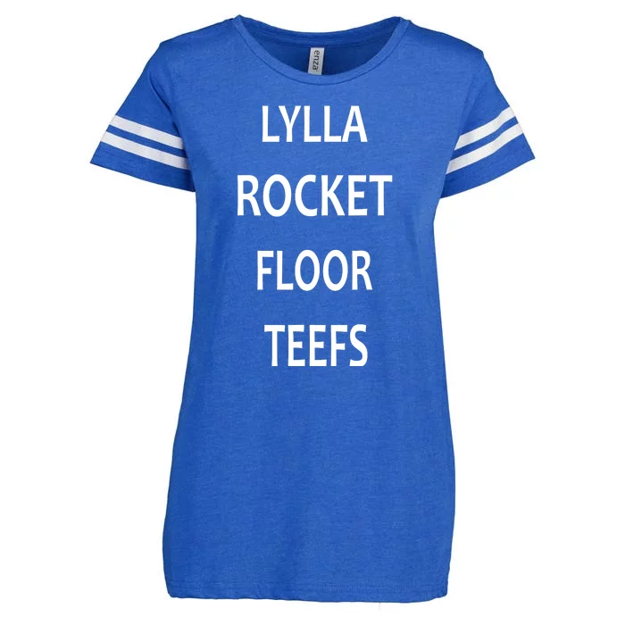 LYLLA ROCKET FLOOR TEEFS Enza Ladies Jersey Football T-Shirt