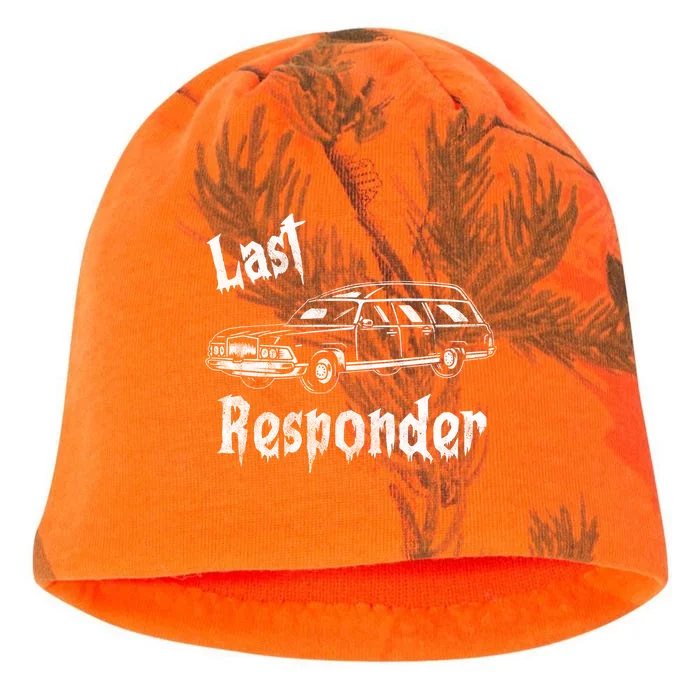 Last Responder Funny Old Classic Car Kati - Camo Knit Beanie