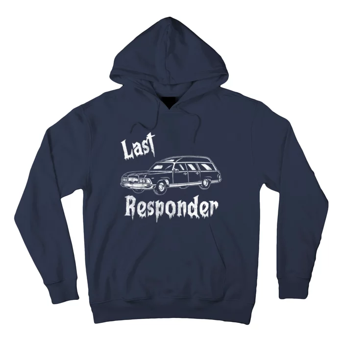 Last Responder Funny Old Classic Car Hoodie