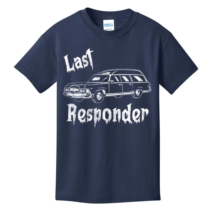 Last Responder Funny Old Classic Car Kids T-Shirt