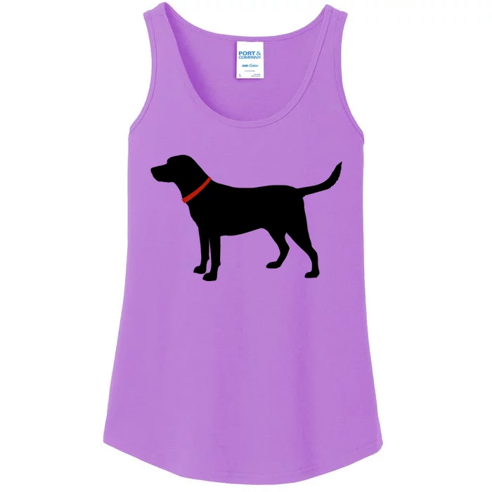 Labrador Retriever Funny Gift Black Lab Lover Ladies Essential Tank