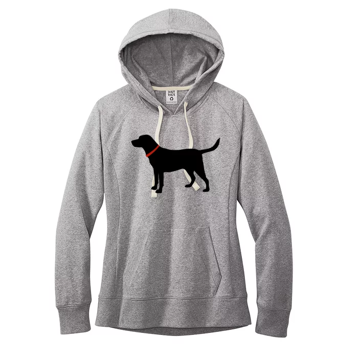 Labrador Retriever Funny Gift Black Lab Lover Women's Fleece Hoodie