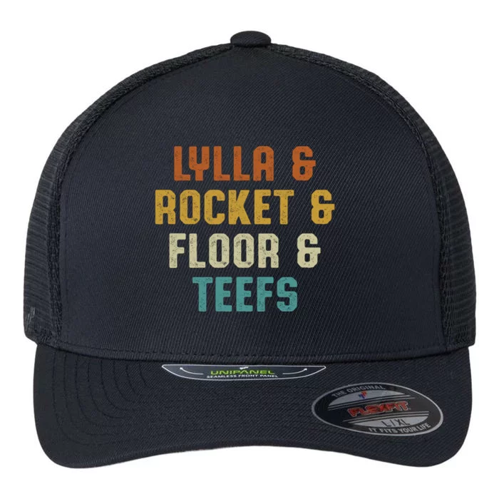 LYLLA & ROCKET & FLOOR & TEEFS Flexfit Unipanel Trucker Cap