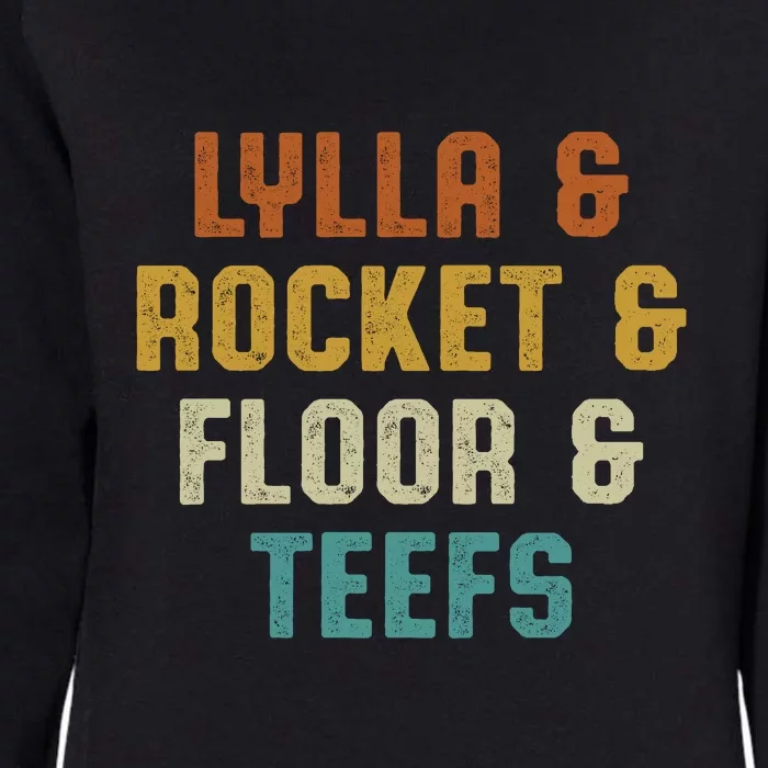 LYLLA & ROCKET & FLOOR & TEEFS Womens California Wash Sweatshirt