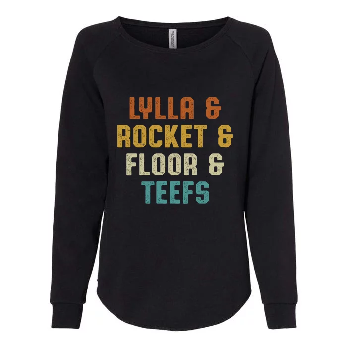 LYLLA & ROCKET & FLOOR & TEEFS Womens California Wash Sweatshirt