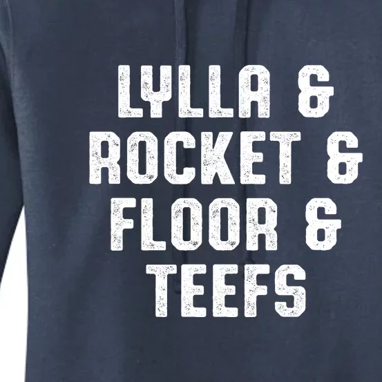 LYLLA & ROCKET & FLOOR & TEEFS Women's Pullover Hoodie