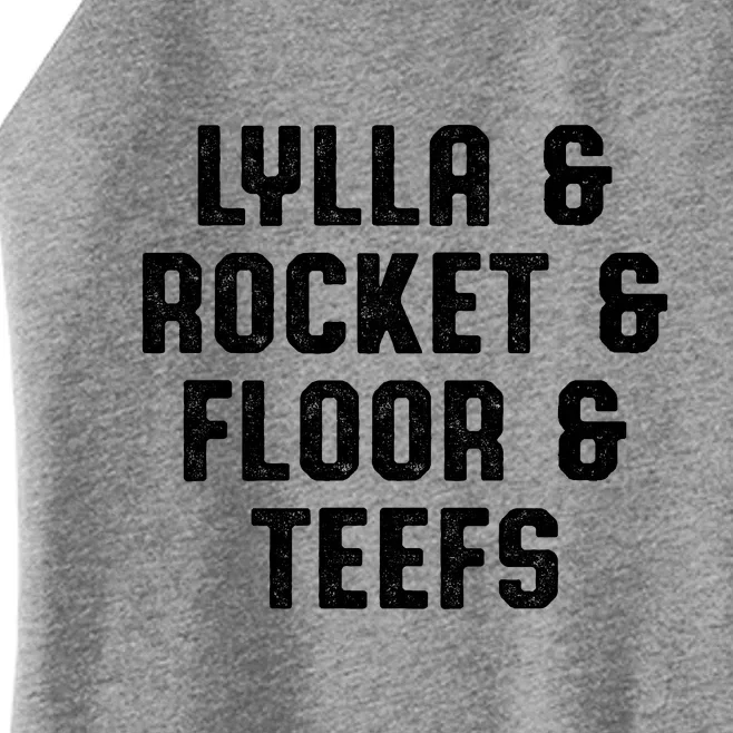 LYLLA & ROCKET & FLOOR & TEEFS Women’s Perfect Tri Rocker Tank