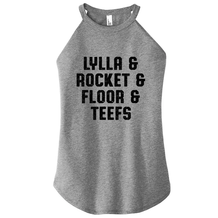 LYLLA & ROCKET & FLOOR & TEEFS Women’s Perfect Tri Rocker Tank