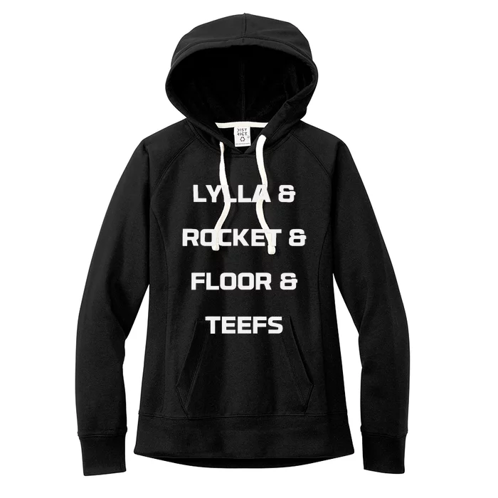 Lylla & Rocket & Floor & Teefs Women's Fleece Hoodie