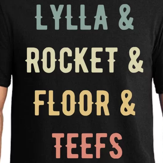 Lylla & Rocket & Floor & Teefs Pajama Set