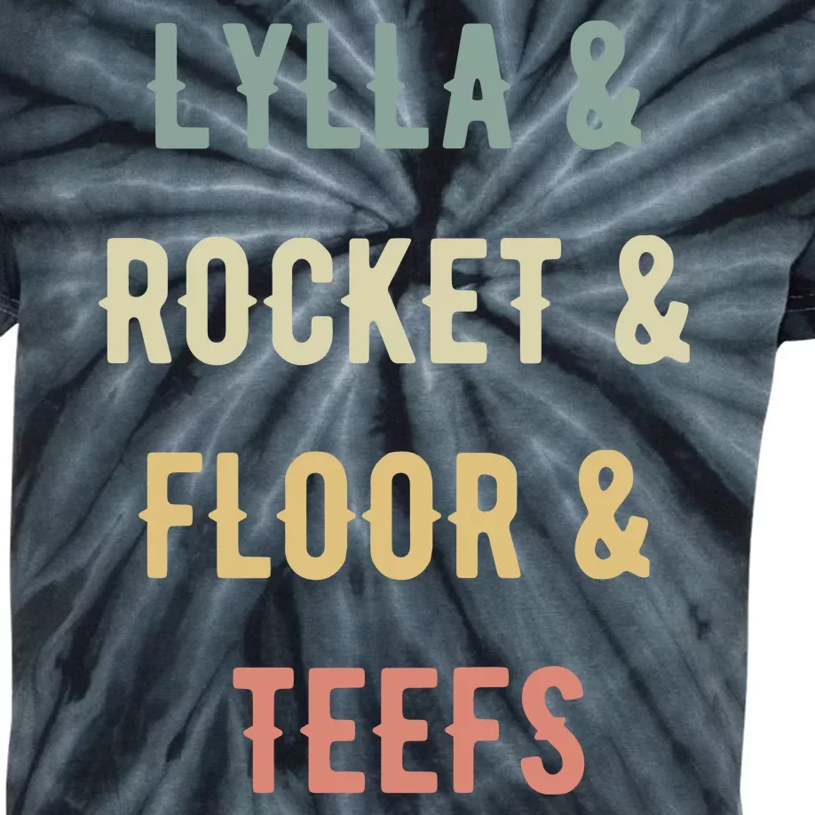 Lylla & Rocket & Floor & Teefs Kids Tie-Dye T-Shirt