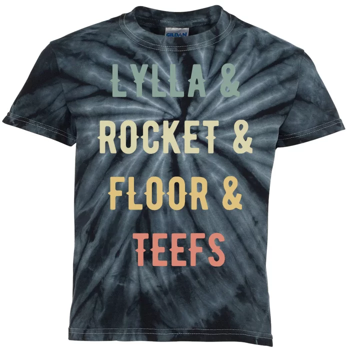 Lylla & Rocket & Floor & Teefs Kids Tie-Dye T-Shirt