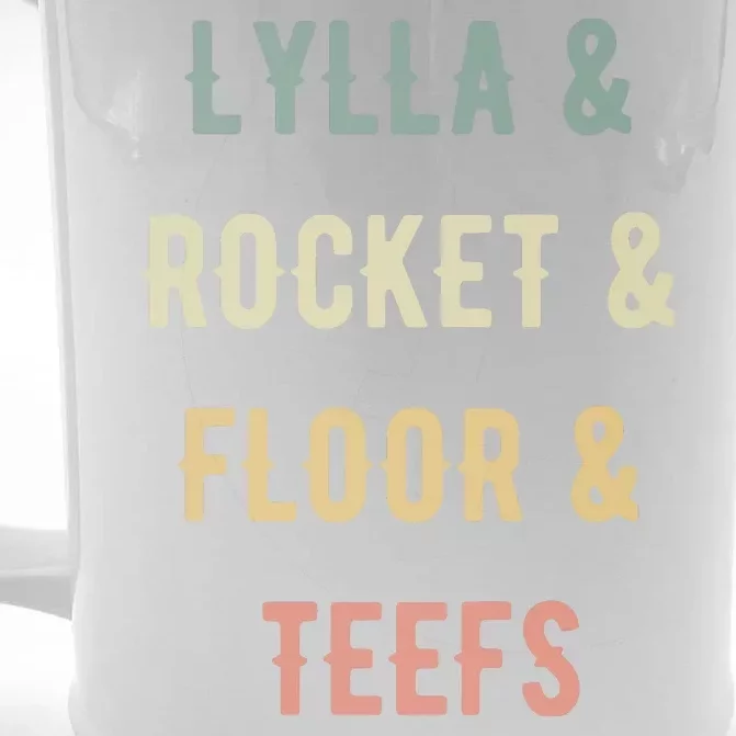 Lylla & Rocket & Floor & Teefs Front & Back Beer Stein