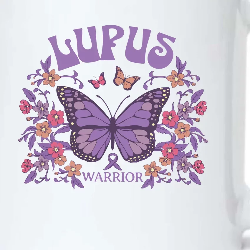 Lupus Ribbon Fibromyalgia Black Color Changing Mug