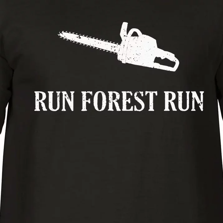 Lumberjack Run Forest Run Chainsaw Logger Arborist Comfort Colors T-Shirt