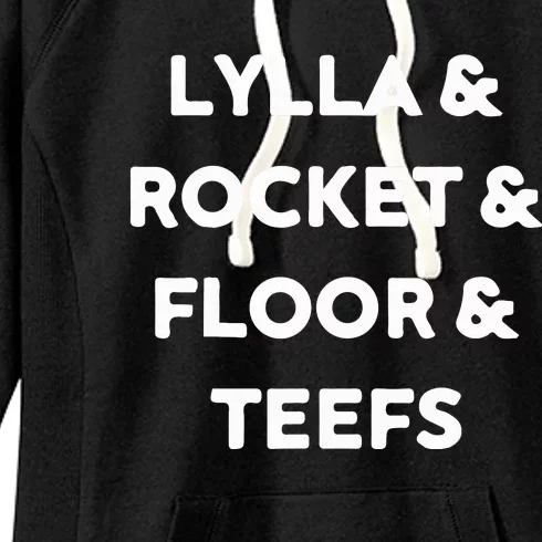 Lylla & Rocket & Floor & Teefs Women's Fleece Hoodie