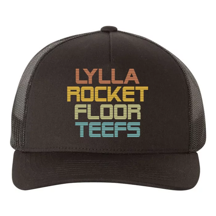 Lylla & Rocket & Floor & Teefs Yupoong Adult 5-Panel Trucker Hat