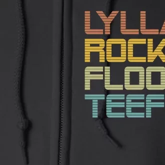 Lylla & Rocket & Floor & Teefs Full Zip Hoodie