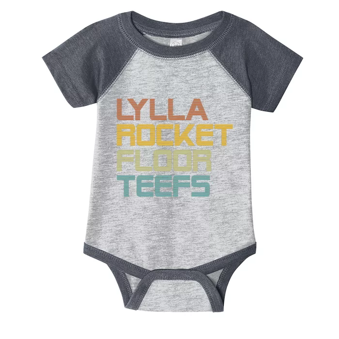 Lylla & Rocket & Floor & Teefs Infant Baby Jersey Bodysuit