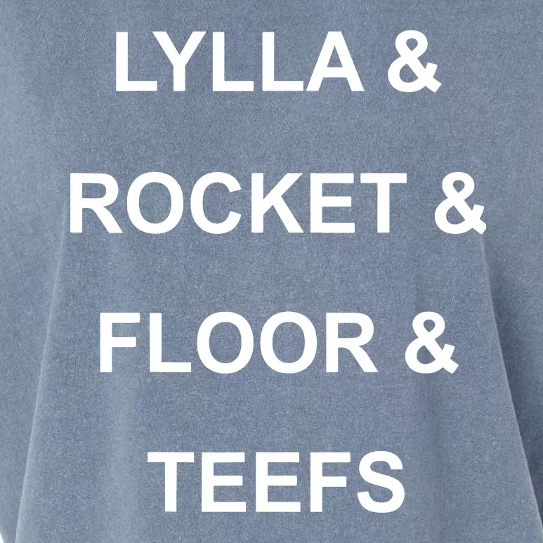 Lylla & Rocket & Floor & Teefs Funny Birthday Quote Garment-Dyed Women's Muscle Tee