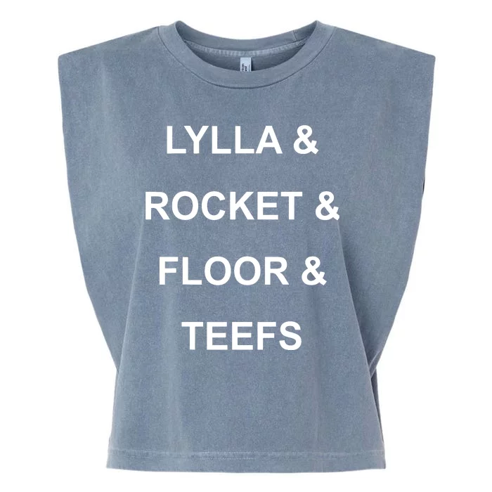 Lylla & Rocket & Floor & Teefs Funny Birthday Quote Garment-Dyed Women's Muscle Tee