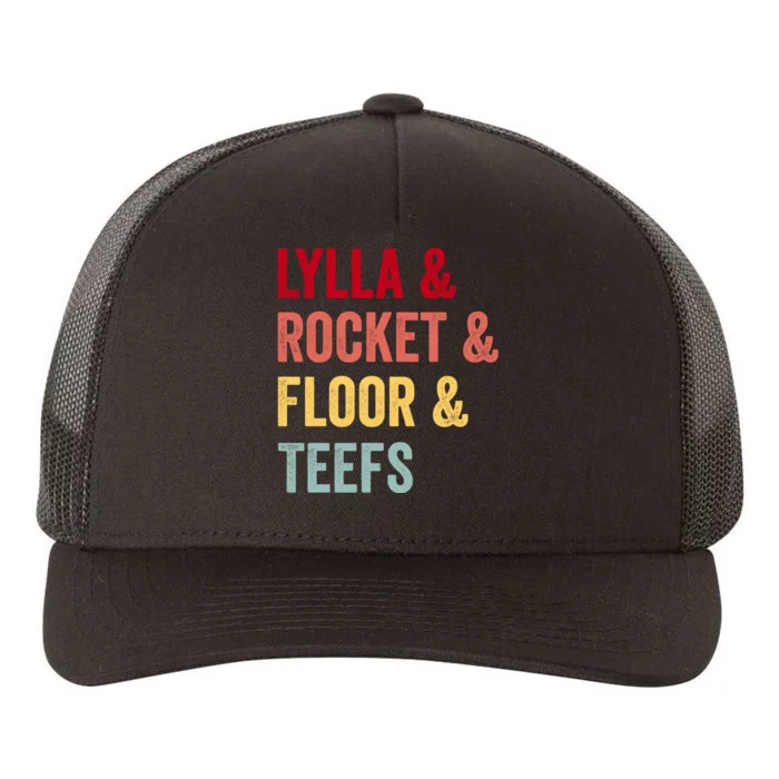 Lylla & Rocket & Floor & Teefs Yupoong Adult 5-Panel Trucker Hat