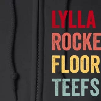 Lylla & Rocket & Floor & Teefs Full Zip Hoodie