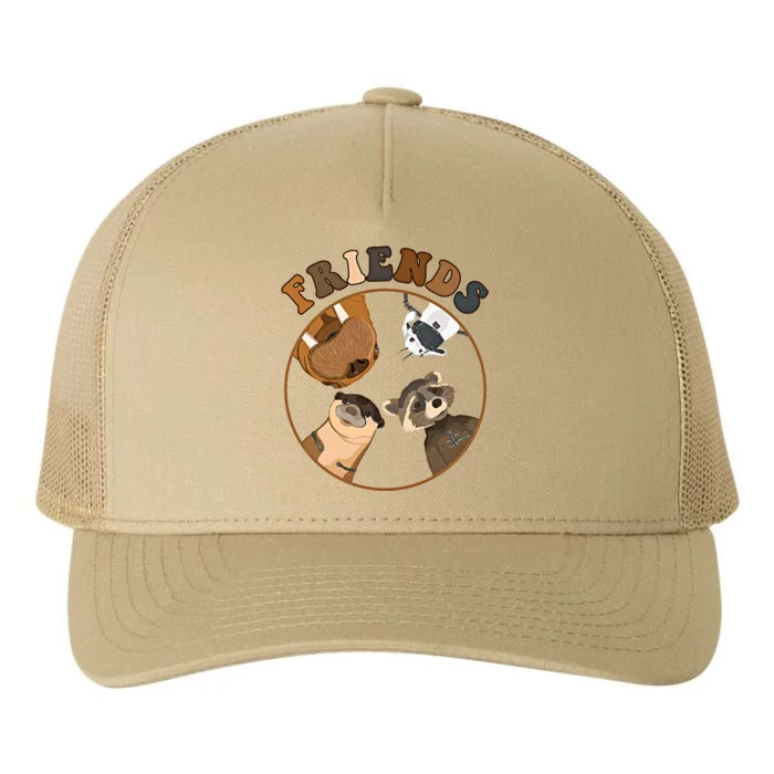 Lylla Rocket Floor Teefs Into The Forever And Beautiful Sky Rocket Yupoong Adult 5-Panel Trucker Hat