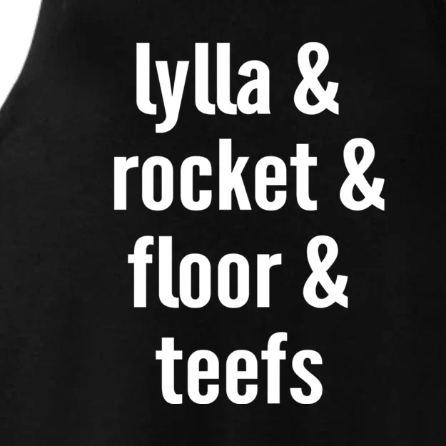 Lylla & Rocket & Floor & Teefs Ladies Tri-Blend Wicking Tank