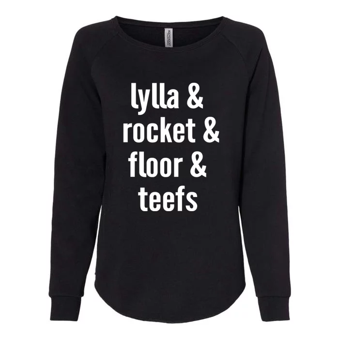 Lylla & Rocket & Floor & Teefs Womens California Wash Sweatshirt