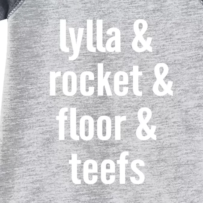 Lylla & Rocket & Floor & Teefs Infant Baby Jersey Bodysuit